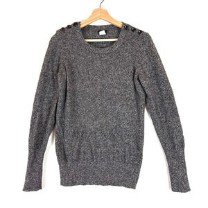 J Crew Women Merino Wool Sweater Small Crew Neck Pull-Over Preppy Lightweight